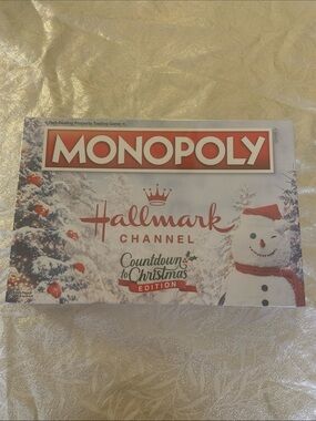 Monopoly Hallmark Channel Countdown to Christmas 2022 Edition Game New Sealed